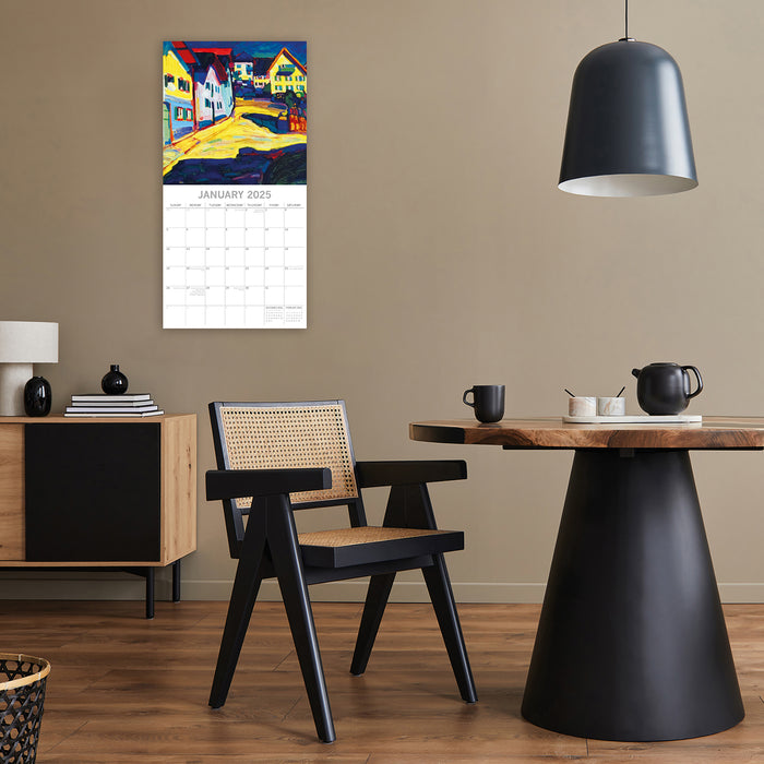 2025 Kandinsky Wall Calendar