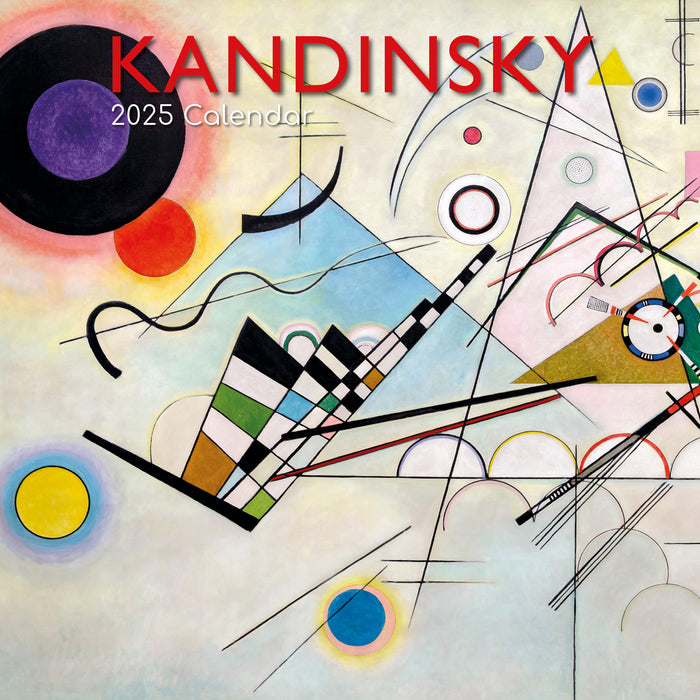 2025 Kandinsky Wall Calendar