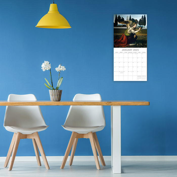 2025 Da Vinci Wall Calendar (Online Exclusive)