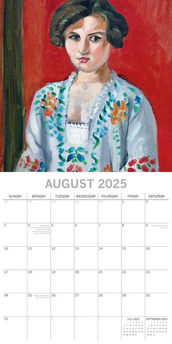 2025 Matisse Wall Calendar (Online Exclusive)