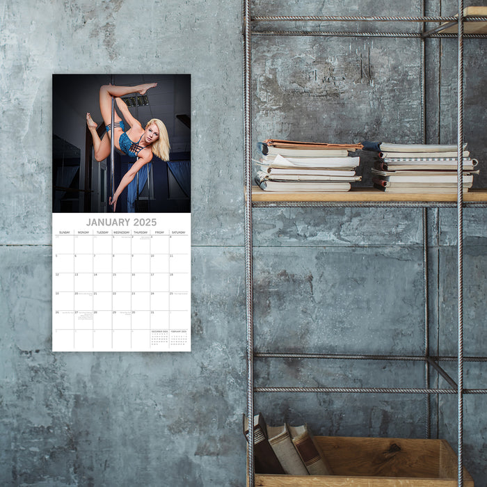 2025 Pole Dancers Wall Calendar (Online Exclusive)