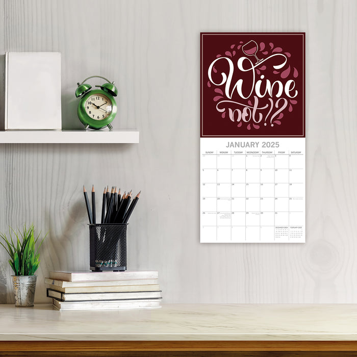 2025 Wine Signs Wall Calendar (Online Exclusive)