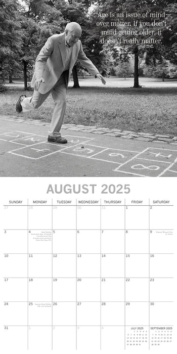 2025 Wrinkly Wit Wall Calendar by  The Gifted Stationery Co Ltd from Calendar Club