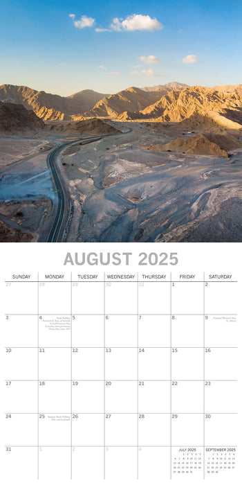 2025 The Emirates Wall Calendar by  The Gifted Stationery Co Ltd from Calendar Club