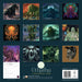 2025 Cthulhu Wall Calendar by  Flame Tree Publishing from Calendar Club