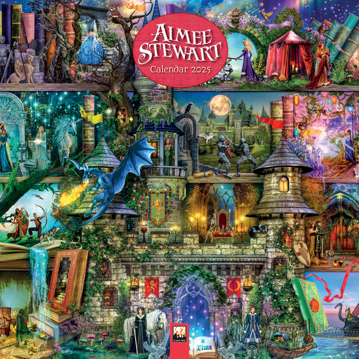 2025 Aimee Stewart Wall Calendar by  Flame Tree Publishing from Calendar Club