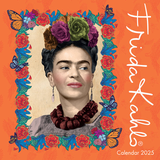 2025 Frida Kahlo Mini Wall Calendar by  Flame Tree Publishing from Calendar Club