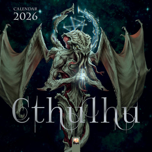 Cthulhu 2026 Square Wall Calendar