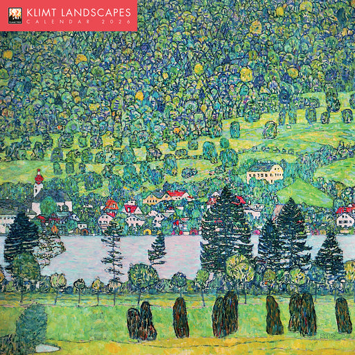 Klimt Landscapes 2026 Square Wall Calendar