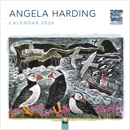 Angela Harding 2026 Square Wall Calendar