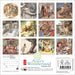 Alice's Adventures in Wonderland British Library 2026 Mini Wall Calendar