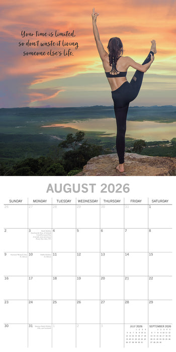 Carpe Diem 2026 Square Wall Calendar (Online Exclusive)