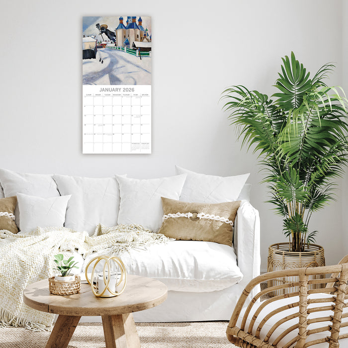 Chagall 2026 Square Wall Calendar (Online Exclusive)