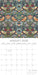 William Morris 2026 Square Wall Calendar