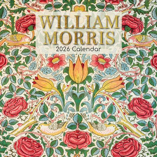 William Morris 2026 Square Wall Calendar