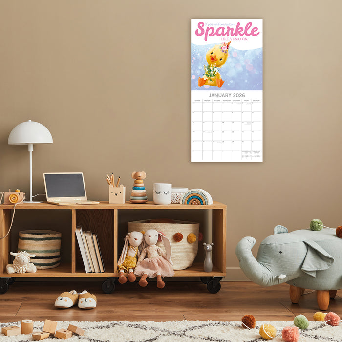 Born to be a Unicorn 2026 Square Wall Calendar (Online Exclusive)