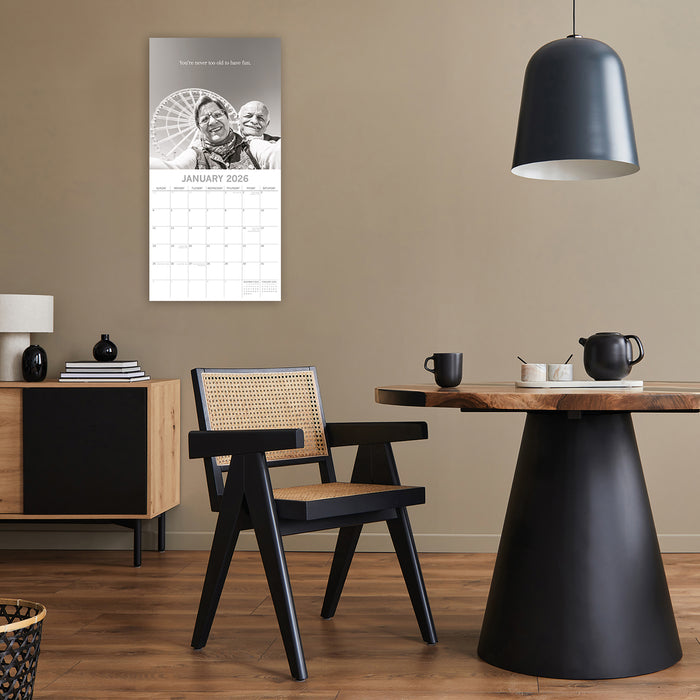 Wrinkly Wit 2026 Square Wall Calendar (Online Exclusive)