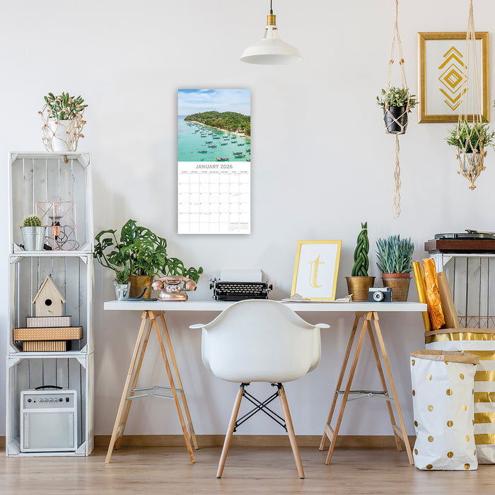 Thailand 2026 Square Wall Calendar (Online Exclusive)