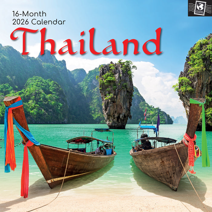 Thailand 2026 Square Wall Calendar (Online Exclusive)