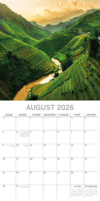 Vietnam 2026 Square Wall Calendar (Online Exclusive)