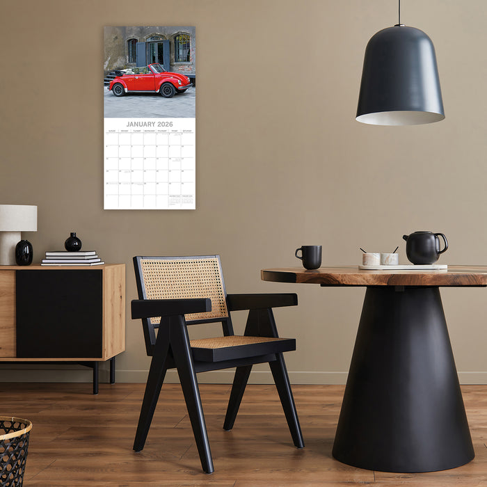 Classic Beetles 2026 Square Wall Calendar (Online Exclusive)