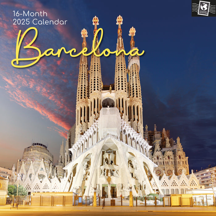 2025 Barcelona Wall Calendar