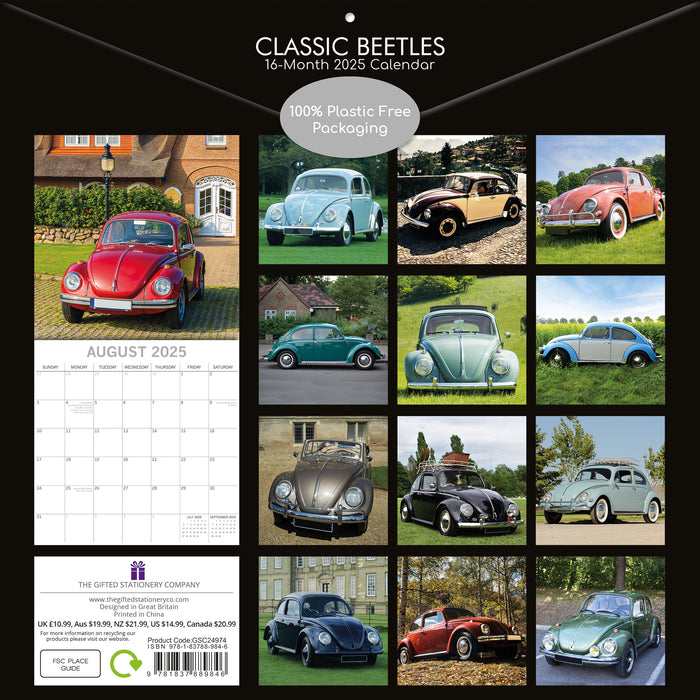 2025 Classic Beetles Wall Calendar (Online Exclusive)