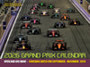 Autocourse Grand Prix 2026 Deluxe Wall Calendar