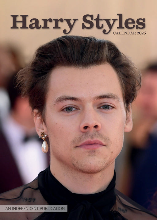 2025 Harry Styles Large Wall Calendar by  Pillar Box Red Publishing Ltd from Calendar Club