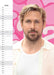 2025 Ryan Gosling Large Wall Calendar by  Pillar Box Red Publishing Ltd from Calendar Club