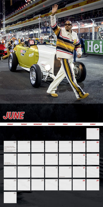 2025 Lewis Hamilton Wall Calendar by  Pillar Box Red Publishing Ltd from Calendar Club