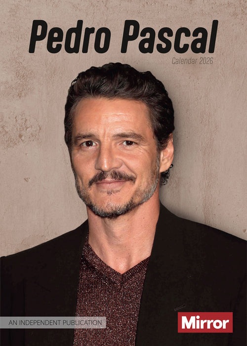 Pedro Pascal 2026 A3 Wall Calendar
