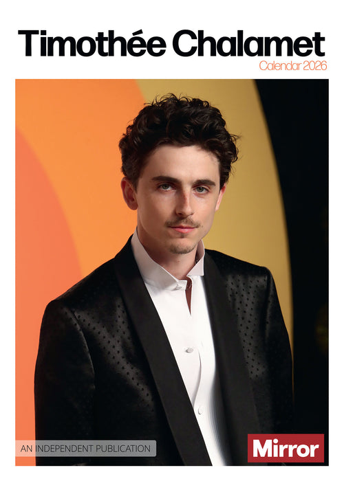 Timothee Chalamet 2026 A3 Wall Calendar