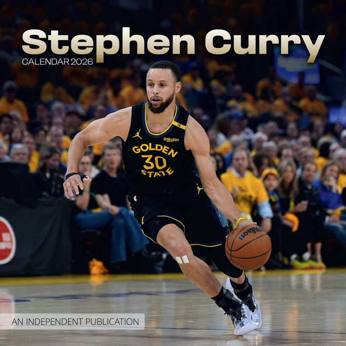 Stephen Curry 2026 Square Wall Calendar