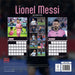Lionel Messi 2026 Square Wall Calendar