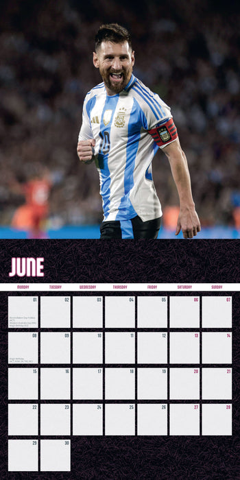 Lionel Messi 2026 Square Wall Calendar