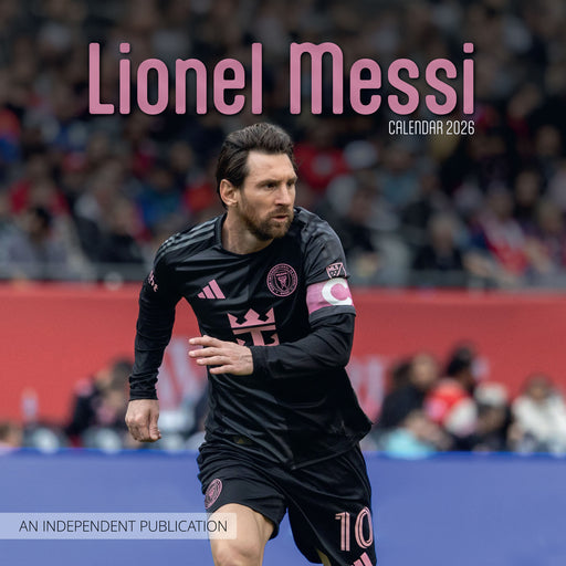 Lionel Messi 2026 Square Wall Calendar