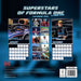 Formula One Superstars 2026 Square Wall Calendar