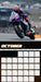 Superstars of Moto GP 2026 Square Wall Calendar