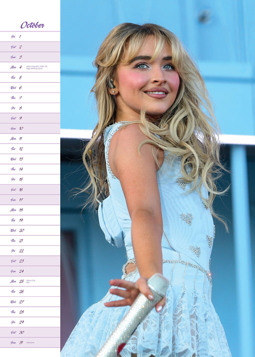 Sabrina Carpenter 2027 A3 Wall Calendar