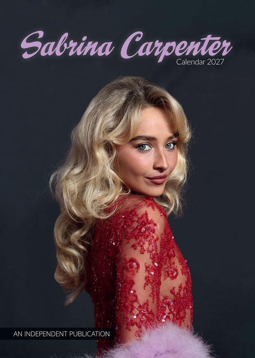 Sabrina Carpenter 2027 A3 Wall Calendar