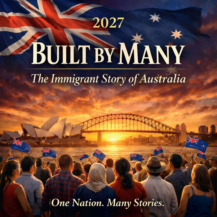 Built by Many (Immigrant) 2027 Square Wall Calendar