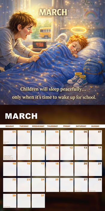 Parents Handbook 2027 Square Wall Calendar