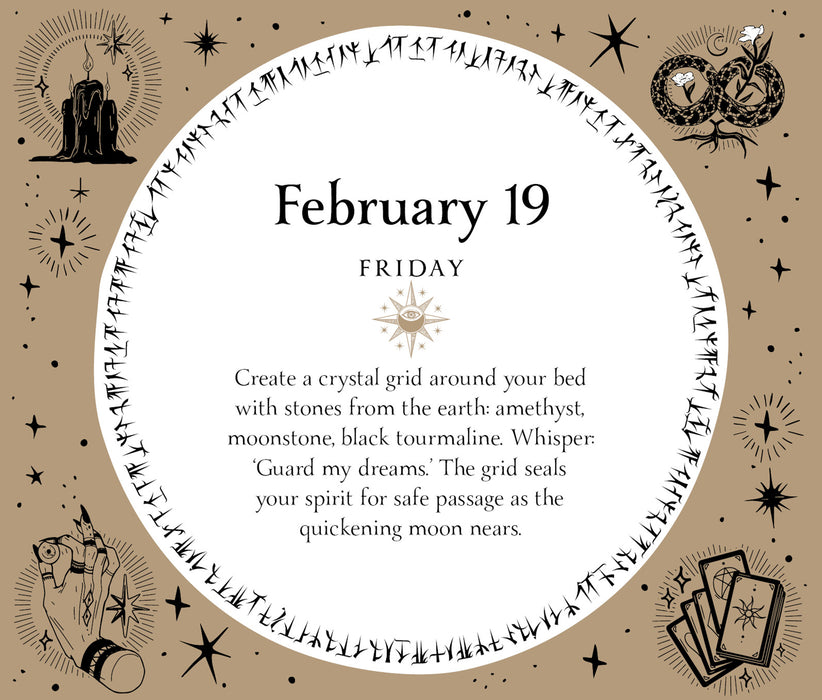 Witch Calendar Daily Magick 2027 Page-A-Day Calendar