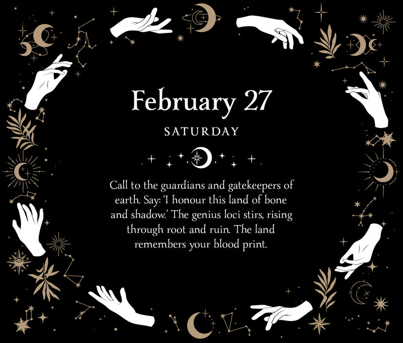 Witch Calendar Daily Magick 2027 Page-A-Day Calendar