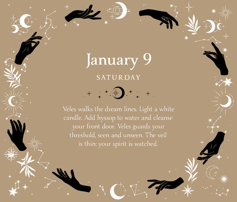 Witch Calendar Daily Magick 2027 Page-A-Day Calendar