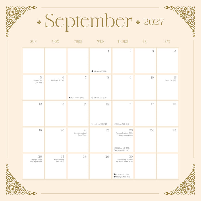 Fairytale 2027 Square Wall Calendar
