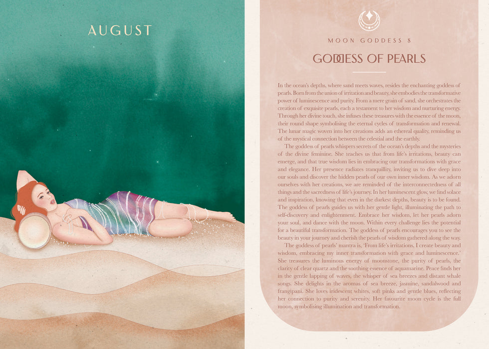 Moon Goddess Diary Southern Hemishphere 2026 Weekly Diary