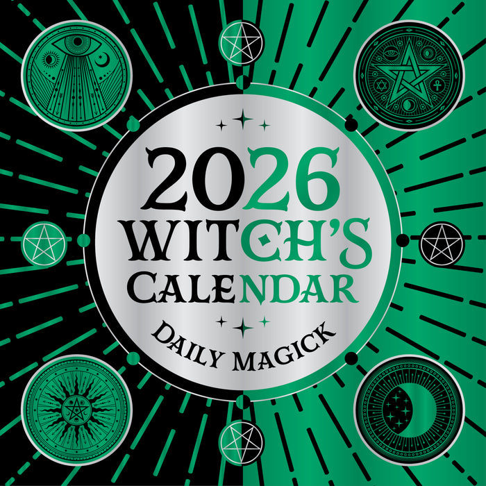 Witch's Calendar Daily Magick 2026 Page-A-Day Calendar