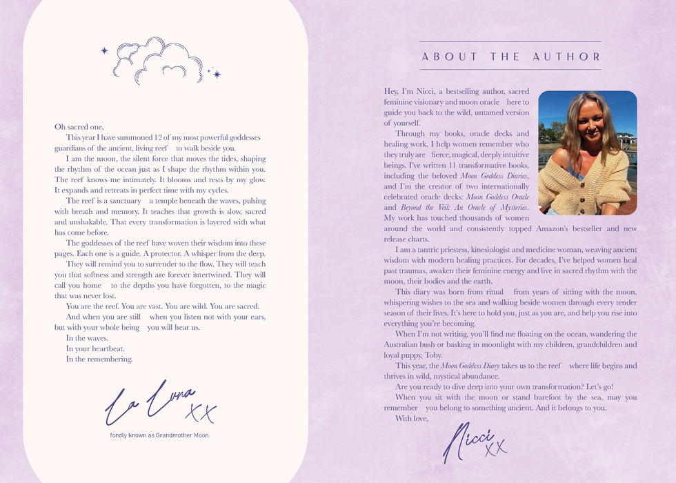 Moon Goddess  2027 Weekly Diary